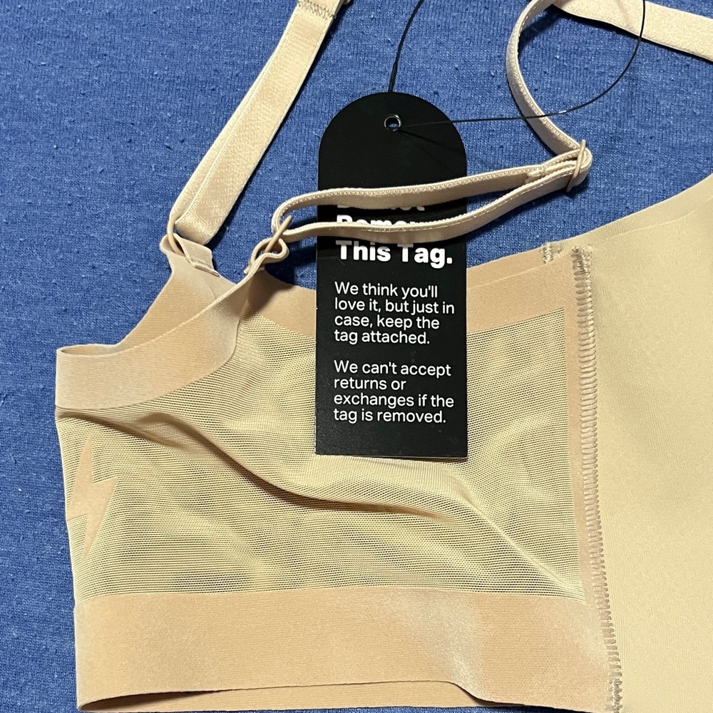 Nude EBY Support Bra, Medium, NWT
